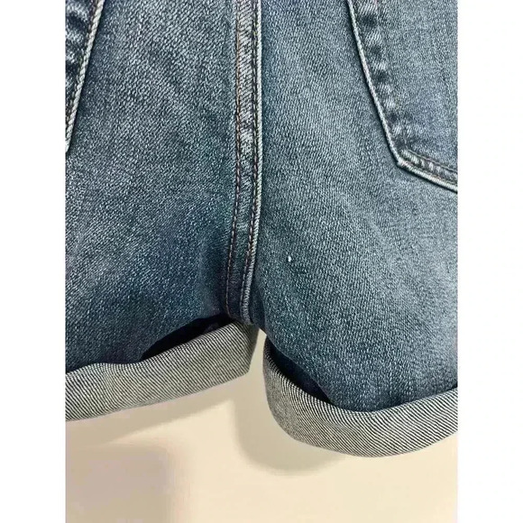JOE'S Mid Rise Rolled‎ Cuff Denim Shorts In Cassandra Size 28 - Picture 7 of 12